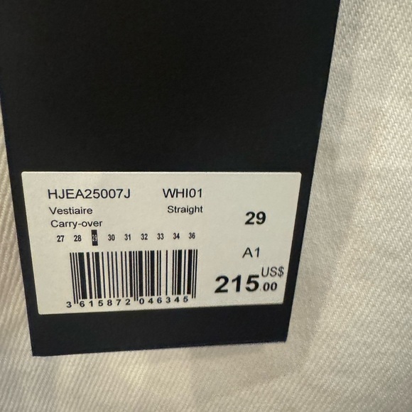 The Kooples White Jeans Straight Leg - Picture 9 of 13